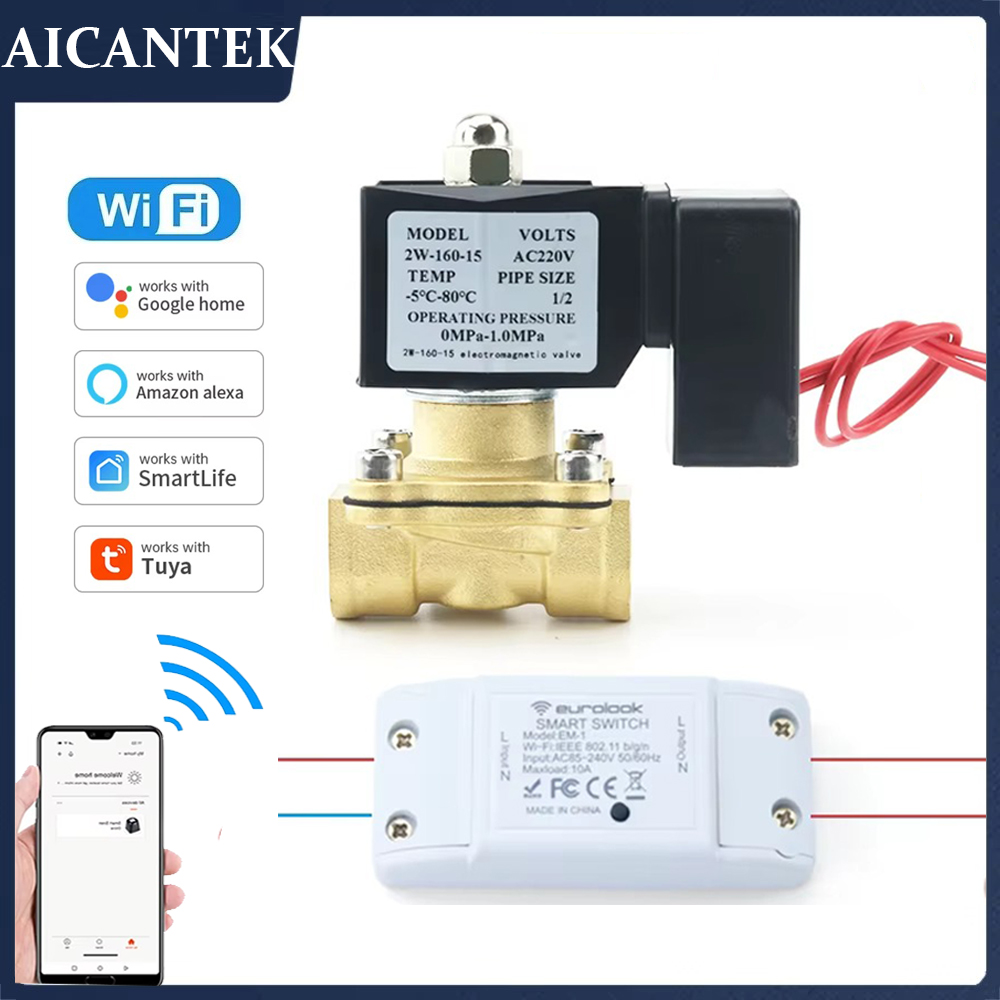 Smart Garden Instructions - AC220V Tuya WiFi สมาร์ทโซลินอยด์วาล์ว 1/2 