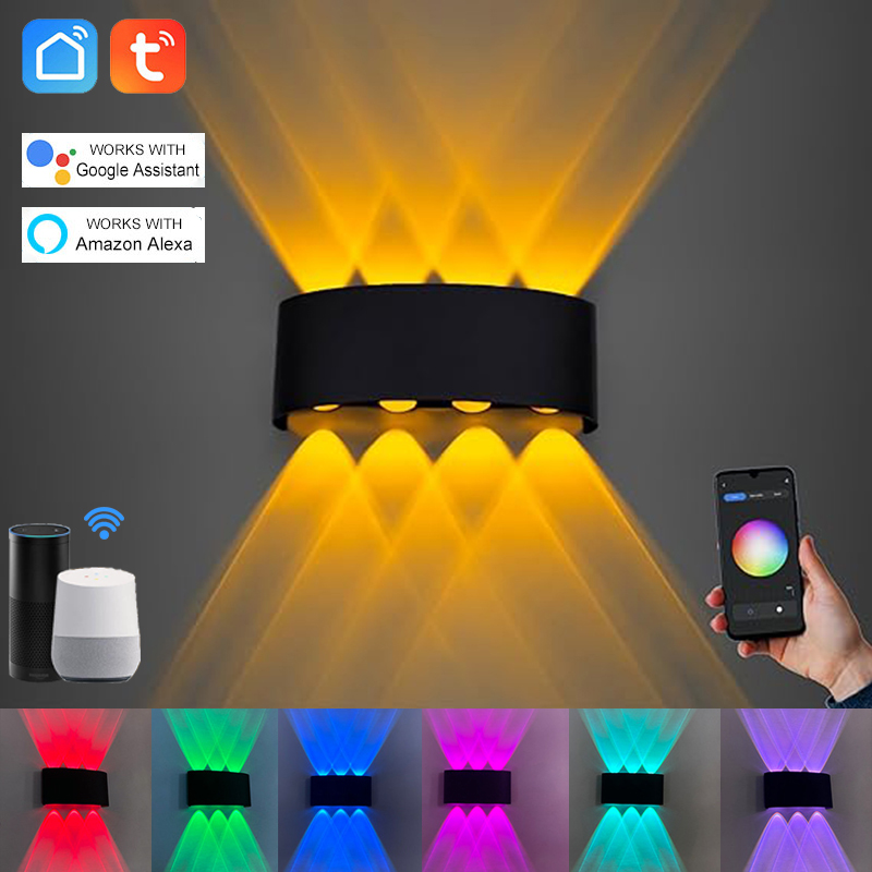 Smart Garden Arduino - โคมไฟติดผนังขึ้นลง Tuya ควบคุมผ่านแอป Smart Life ไฟ