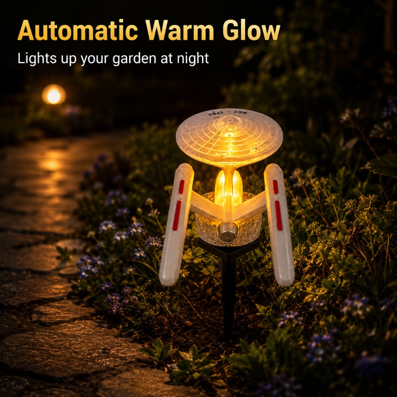 ไฟประดับสวนรูปยานอวกาศ Star Tr - Smart Garden Lighting System บทวิจารณ์และราคา