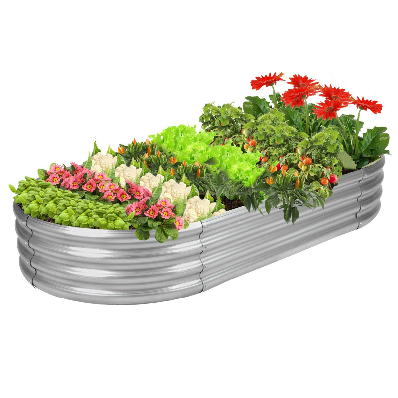 แผ่นเหล็กชุบสังกะสีรูปวงรี 1 ช - Smart Garden Storage บทวิจารณ์และราคา