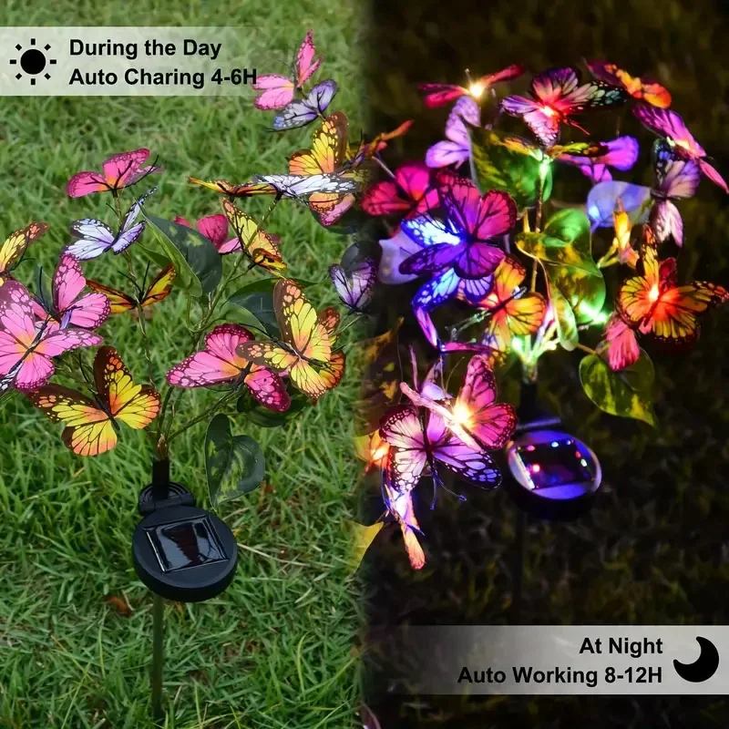 พลังงานแสงอาทิตย์ LED สวนผีเสื - Smart Garden Lighting System บทวิจารณ์และราคา