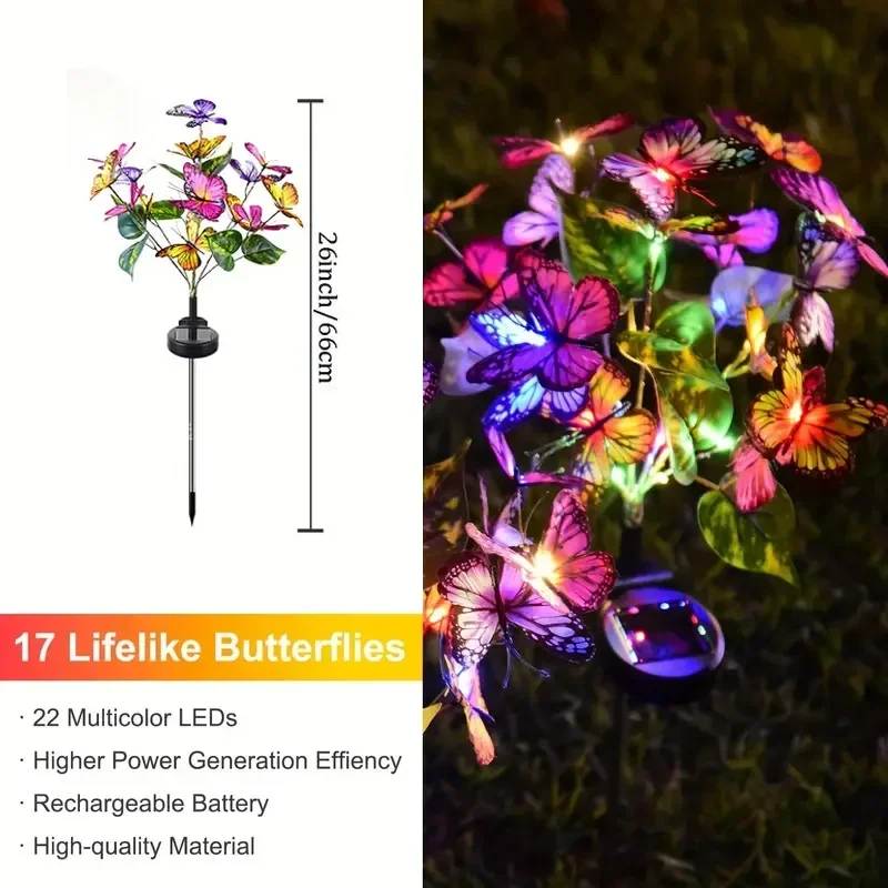 พลังงานแสงอาทิตย์ LED สวนผีเสื - Smart Garden Lighting System บทวิจารณ์และราคา