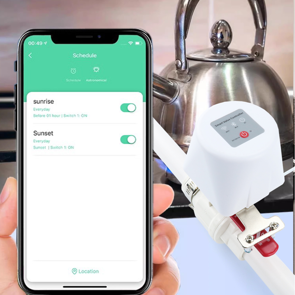 Tuya WiFi วาล์วน้ําไร้สายจับเว - Smart Garden Instructions บทวิจารณ์และราคา