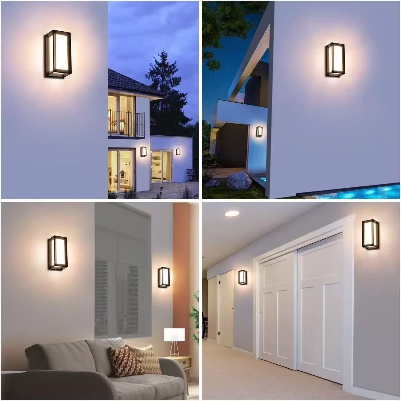 LED โคมไฟติดผนังกลางแจ้ง RGBCC - Smart Garden Arduino บทวิจารณ์และราคา
