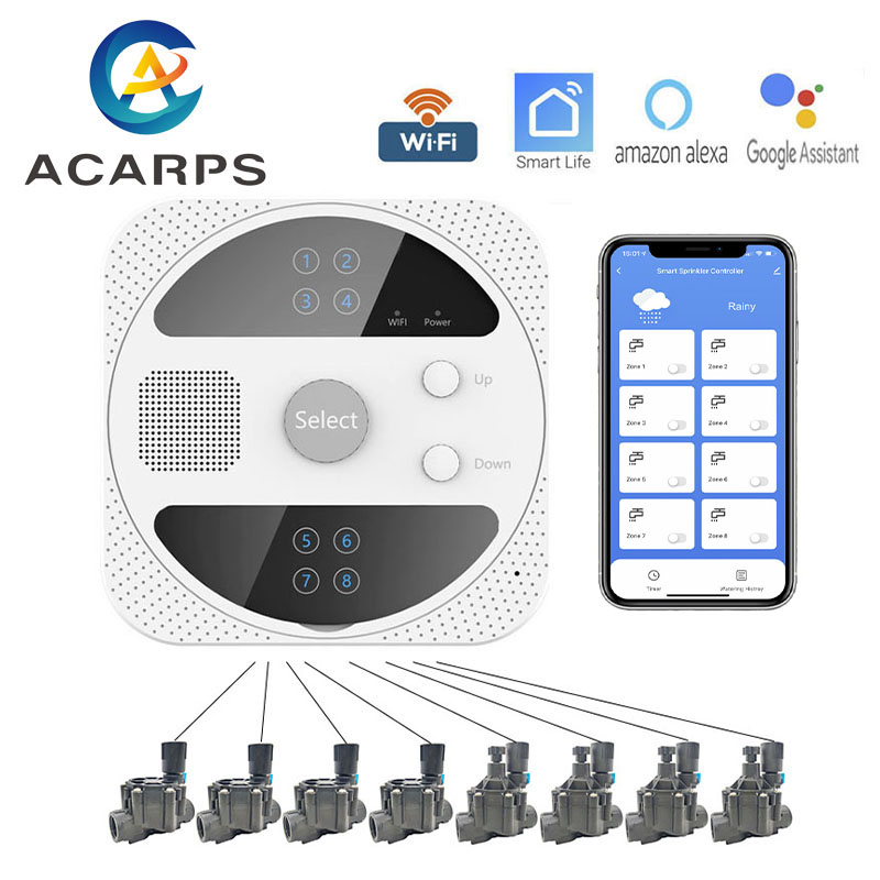 WiFi สมาร์ทชลประทาน Controller - Smart Garden Instructions บทวิจารณ์และราคา