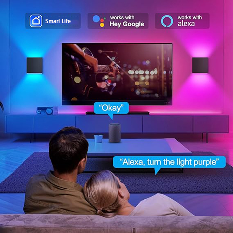 ไฟติดผนัง LED กลางแจ้ง 12W RGB - Smart Garden Arduino บทวิจารณ์และราคา