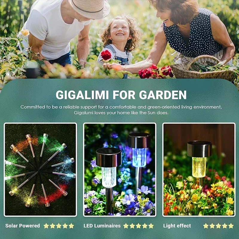 ไฟกลางแจ้งพลังงานแสงอาทิตย์โคม - Smart Garden Lighting System บทวิจารณ์และราคา