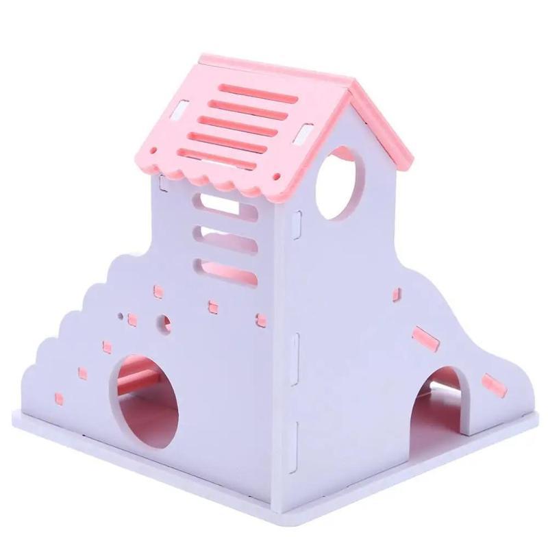 บ้านแฮมสเตอร์ไม้ DIY สีสันสดใส - Insect Hotel Wood บทวิจารณ์และราคา