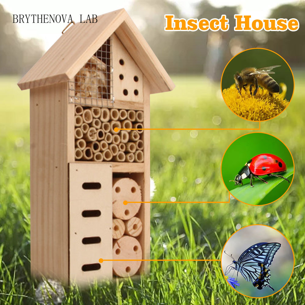 บ้านแมลงไม้ โรงแรมแมลง ที่อยู่ - Insect Hotel Wood บทวิจารณ์และราคา