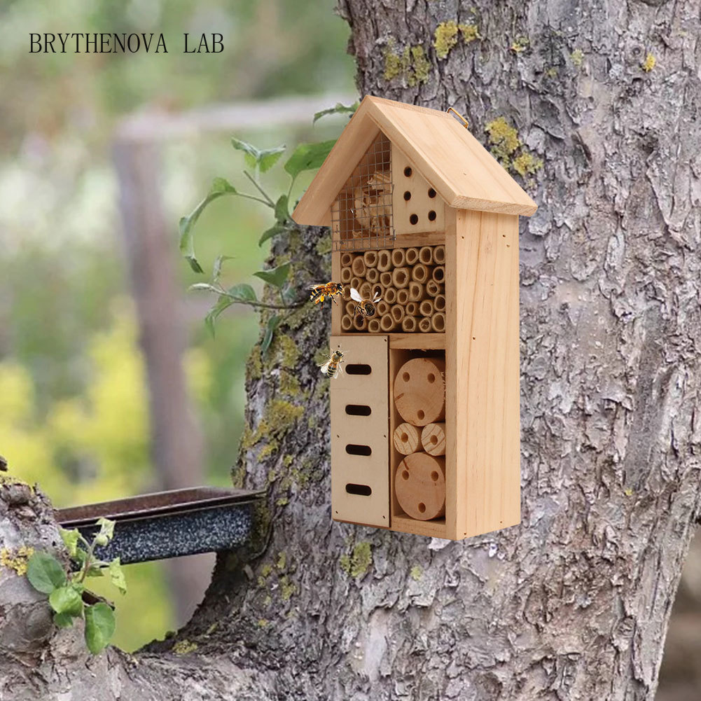 บ้านแมลงไม้ โรงแรมแมลง ที่อยู่ - Insect Hotel Wood บทวิจารณ์และราคา