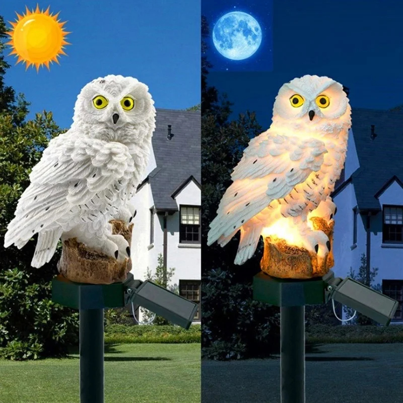ไฟสวนรูปนกฮูกพลังงานแสงอาทิตย์ - Smart Garden Lighting System บทวิจารณ์และราคา