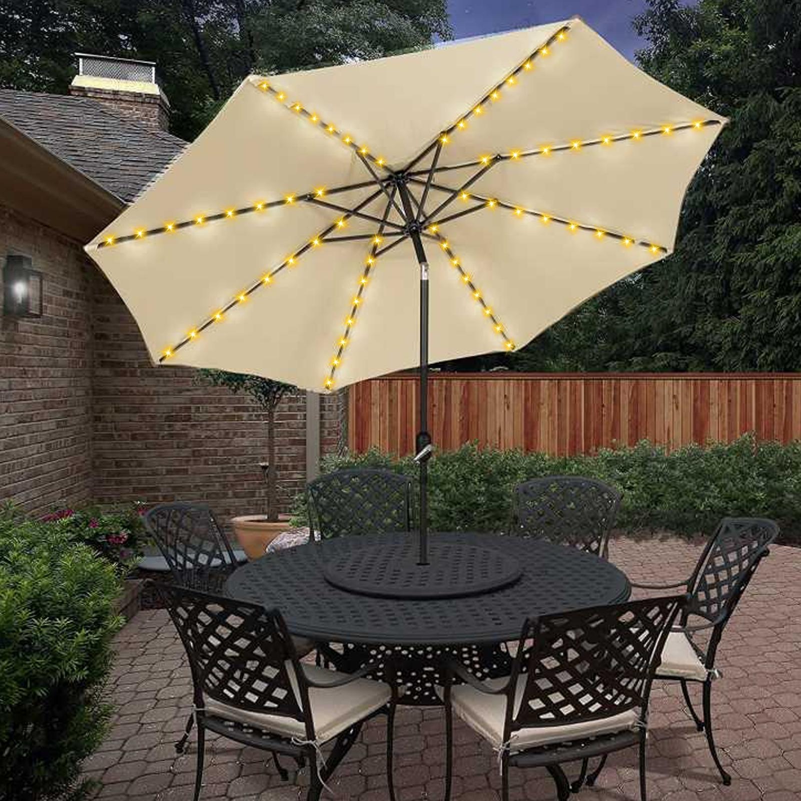 ไฟประดับร่มโซลาร์เซลล์ 104 LED - Smart Garden Lighting System บทวิจารณ์และราคา