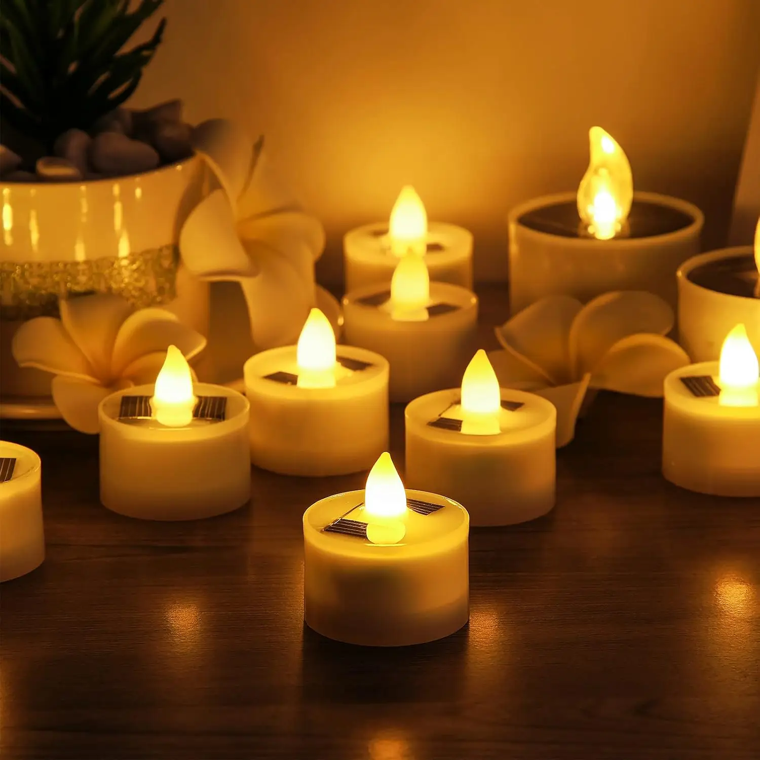 1-10 ชิ้นไฟชาพลังงานแสงอาทิตย์ - Smart Garden Lighting System บทวิจารณ์และราคา