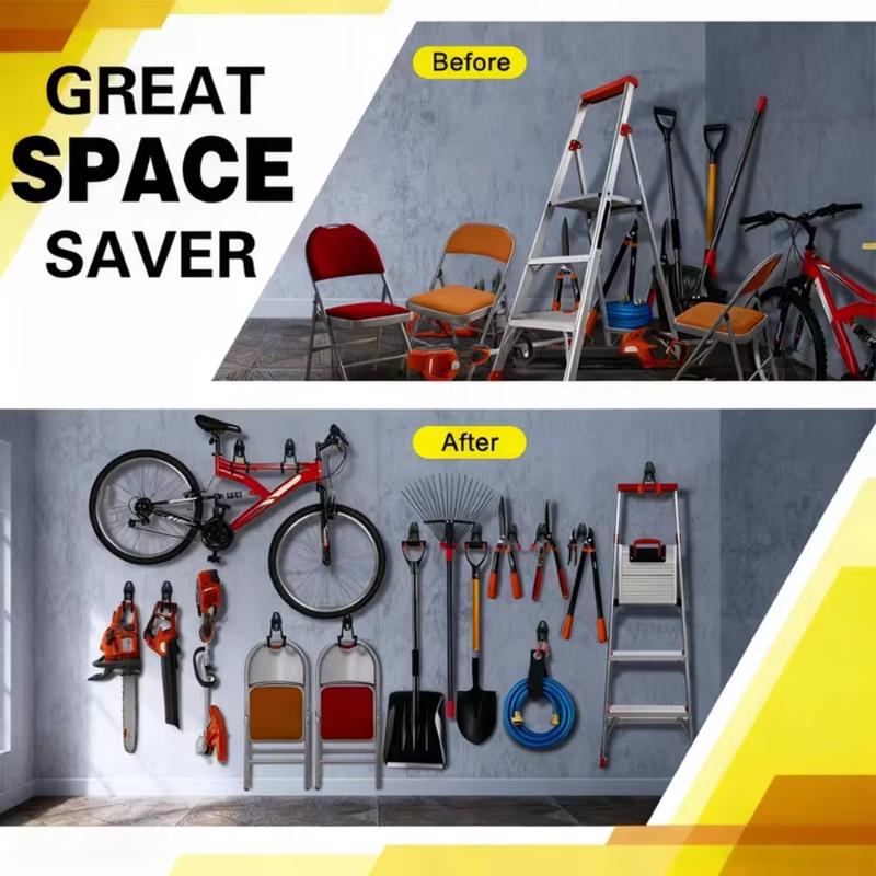N$ ตะขอเหล็กติดผนังแบบแข็งแรงพ - Smart Garden Storage บทวิจารณ์และราคา