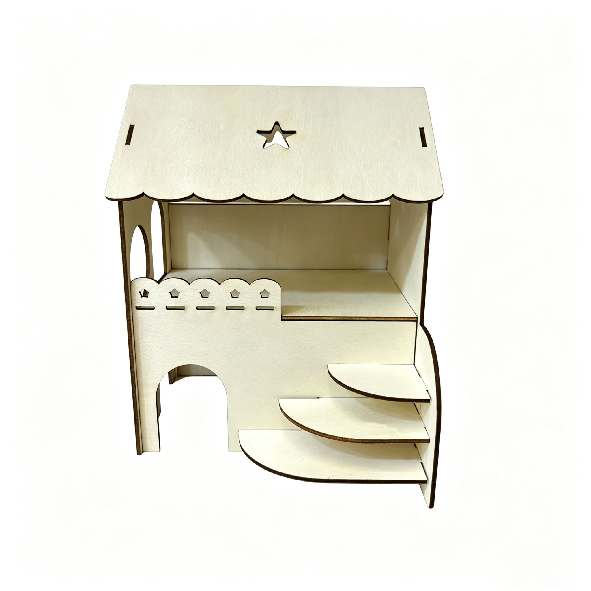 บ้านไม้สองชั้นสำหรับหนูแฮมสเตอ - Insect Hotel Wood บทวิจารณ์และราคา